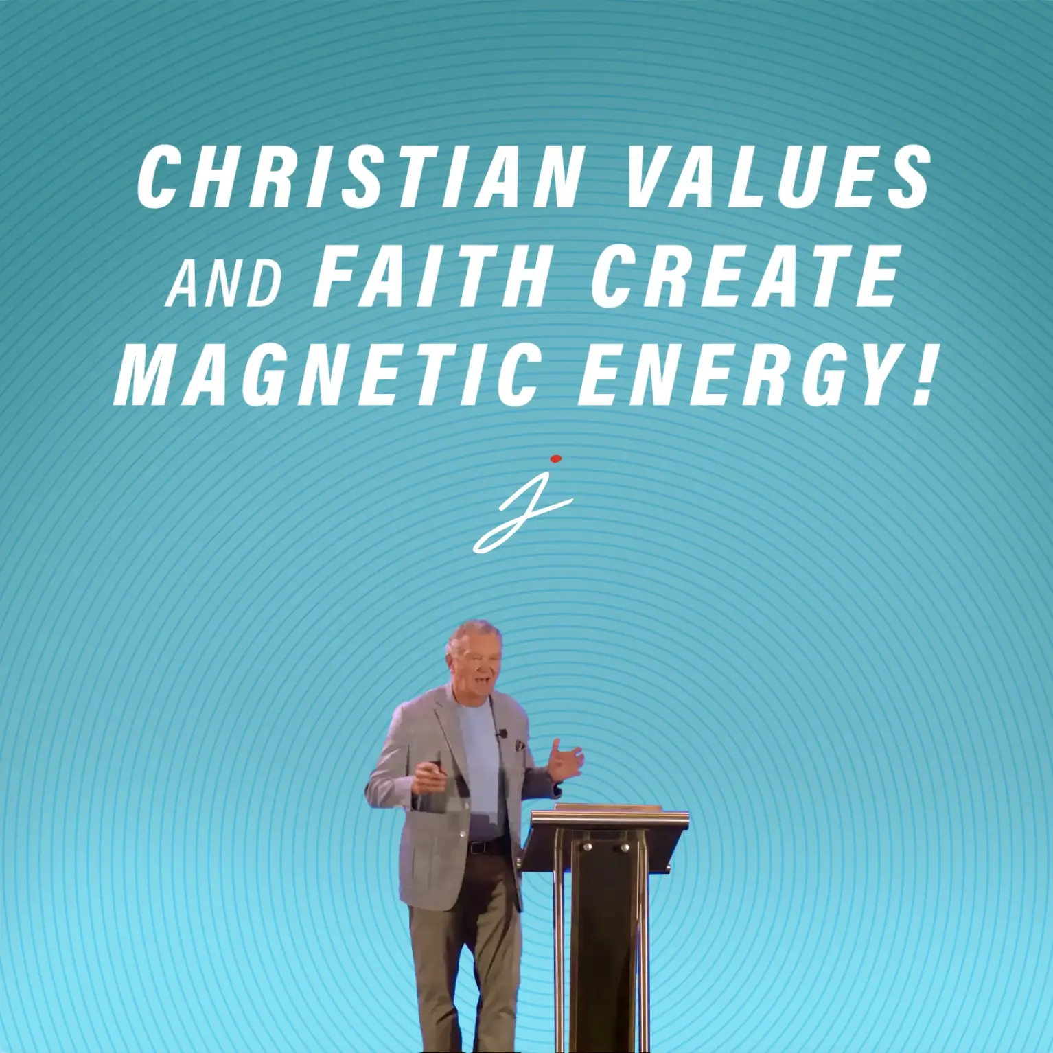 Christian values and faith create magnetic energy!